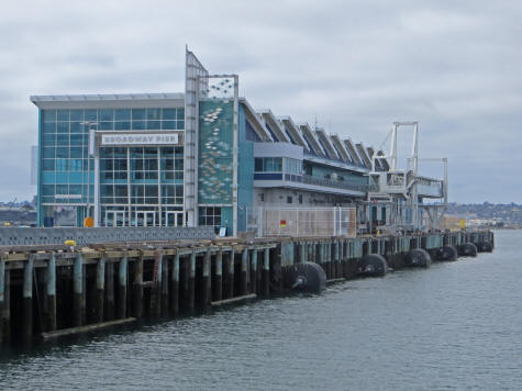 Broadway Pier in San Diego