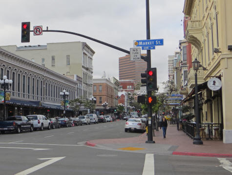 Fifth Avenue in San Diego California