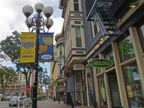 Gaslamp Quarter, San Diego California USA